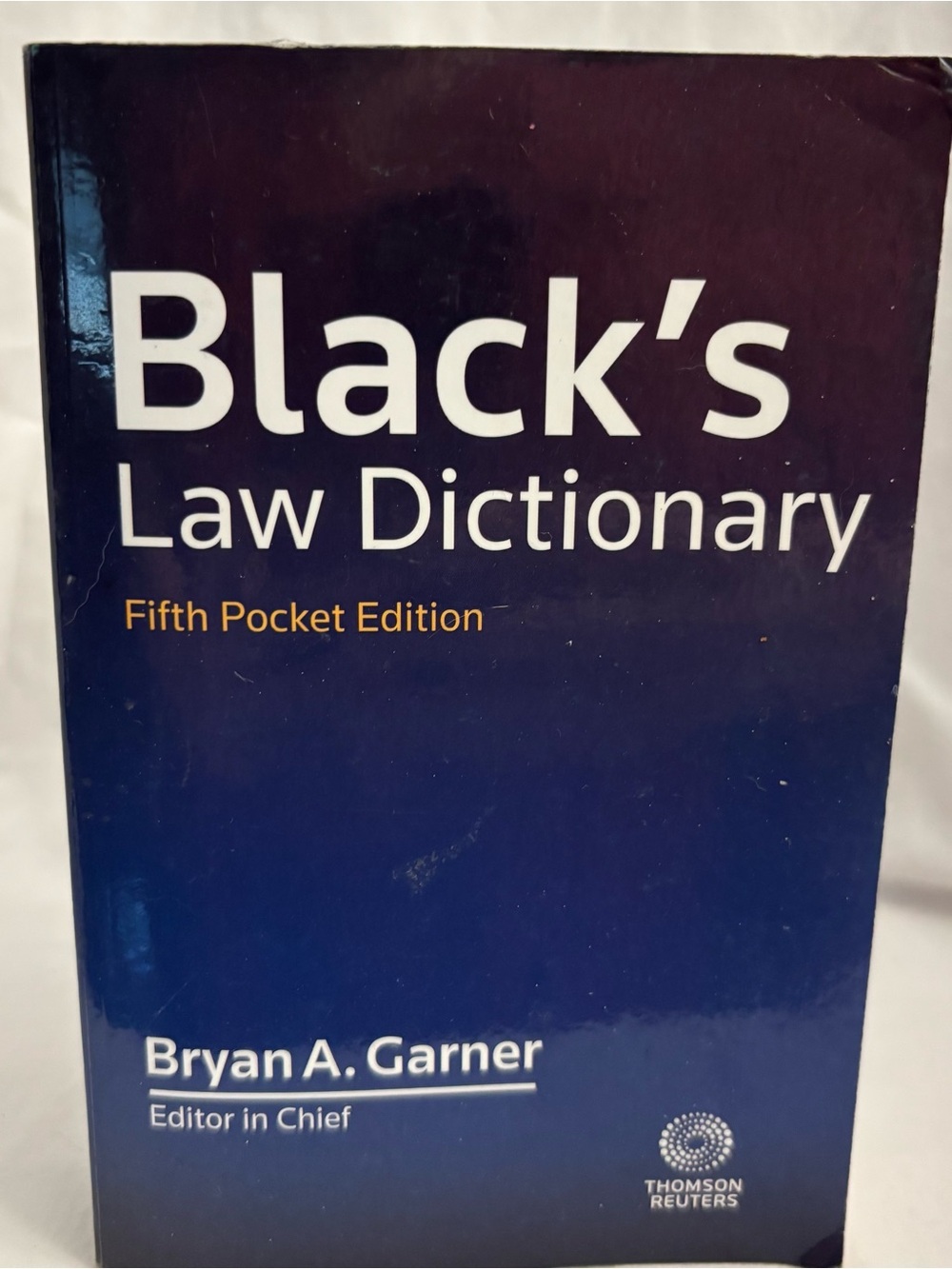 Black's Law Dictionary, Fifth Pocket Edition By: Bryan Garner ~ Paperback